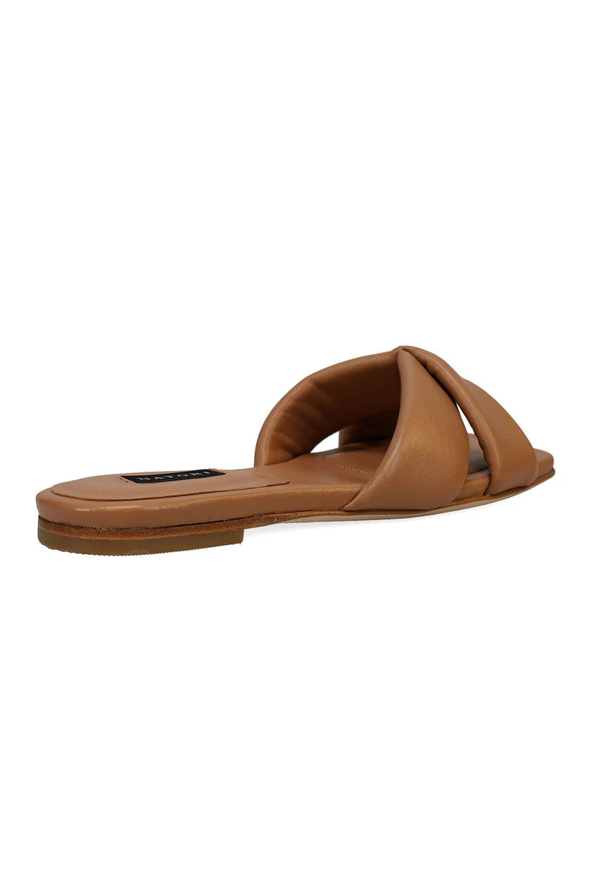 Vitta Nappa Leather Slide Sandals - Image 4