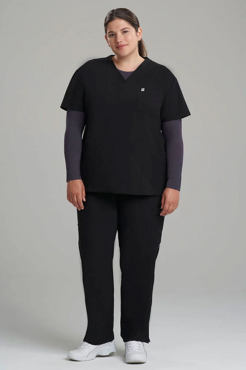 Women's 3-Pocket V-Neck Scrub Top - Image 5