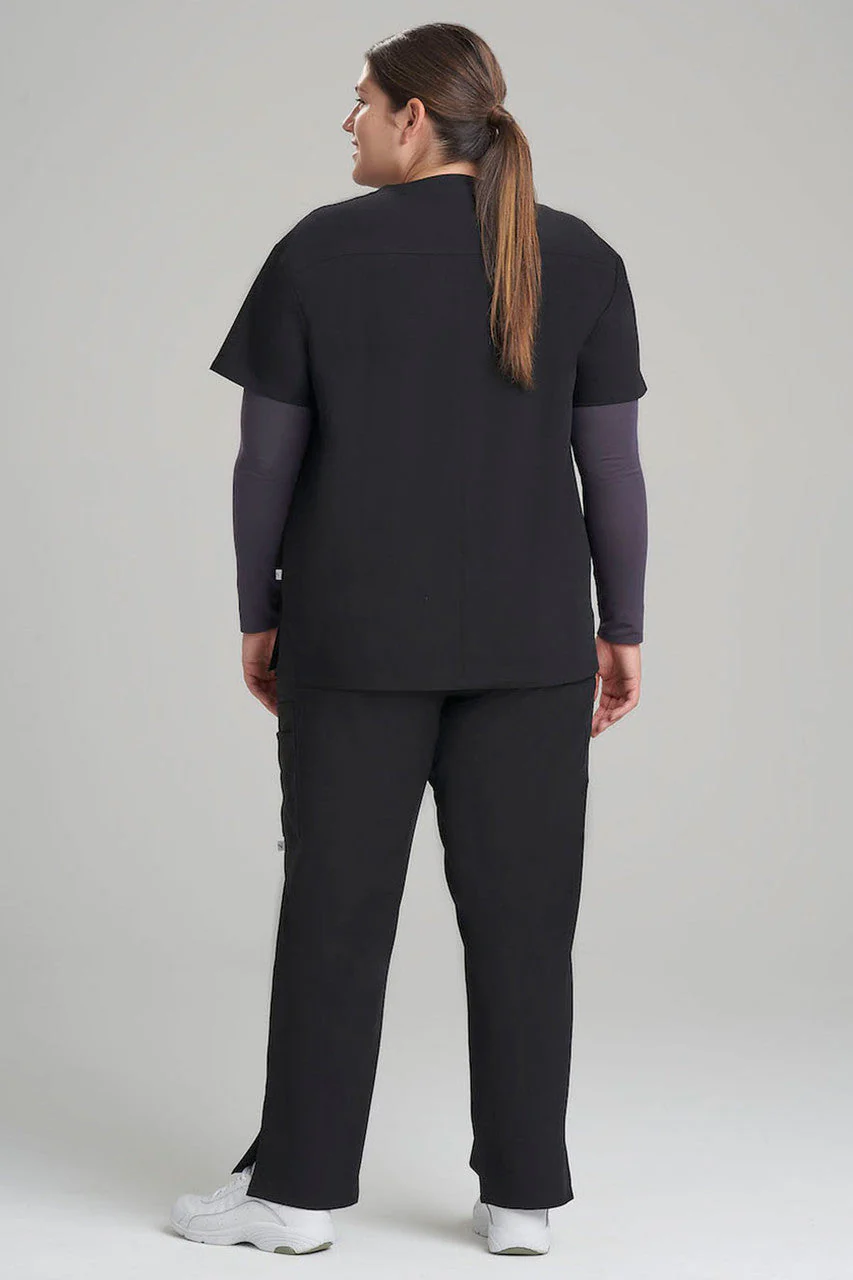 Women's 3-Pocket V-Neck Scrub Top - Image 6
