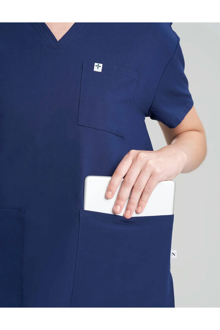 Women's 3-Pocket V-Neck Scrub Top - Image 3