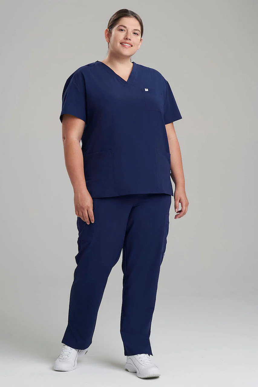 Women's 3-Pocket V-Neck Scrub Top - Image 5