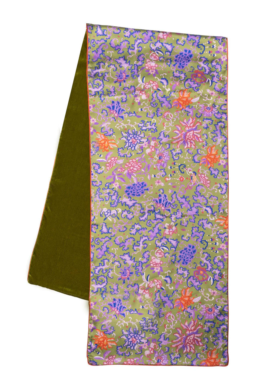 Yasugi Charmeuse Silk Scarf - Image 3