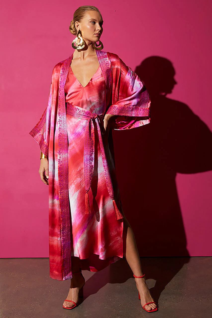 Yoriko Silk Gown - Image 3