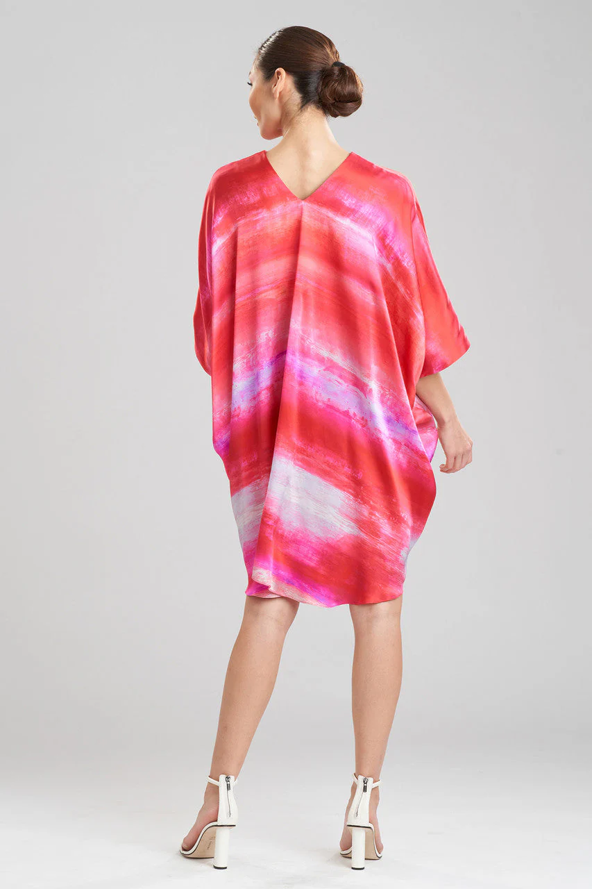 Yoriko Silk Short Caftan - Image 2