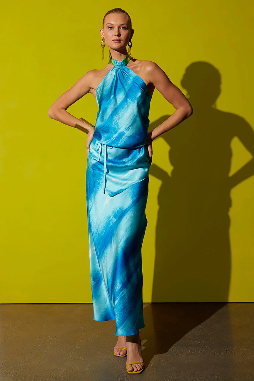 Yoriko Silk Skirt - Image 2