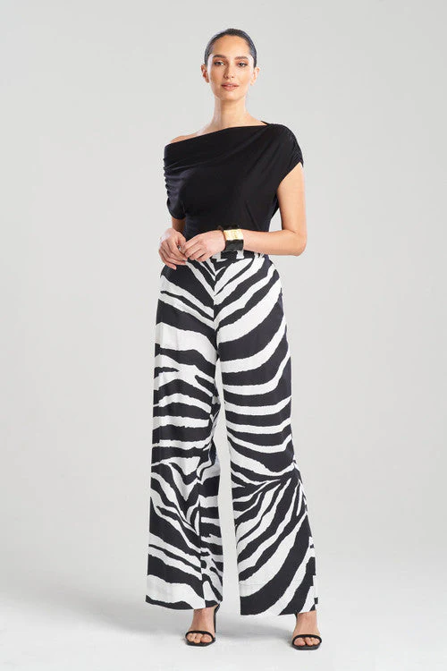 Zebra Cotton Poplin Pants - Image 8